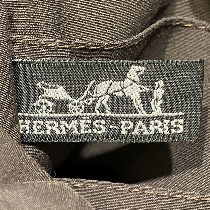 Hermes Pouch MM Her Line Clutch Bag Canvas Nylon — view 5