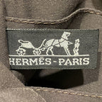 Hermes Pouch MM Her Line Clutch Bag Canvas Nylon — view 5