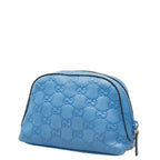 Gucci Guccissima Blue Leather