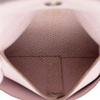 Hermes Bastia Coin Case Purse Mauve Pale Light Pink Vaux Epson — view 5