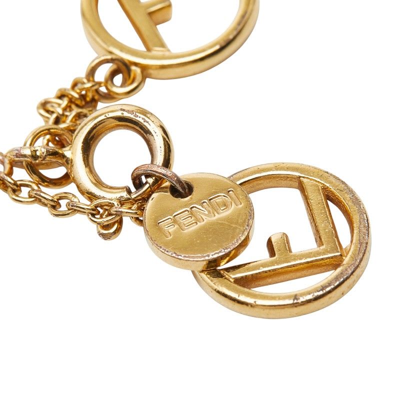 Fendi Fs Gold Plated Rhinestone — view 6