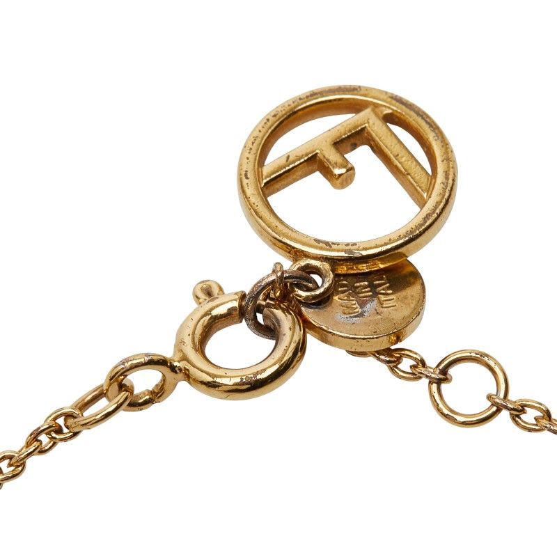 Fendi Fs Gold Plated Rhinestone — view 5