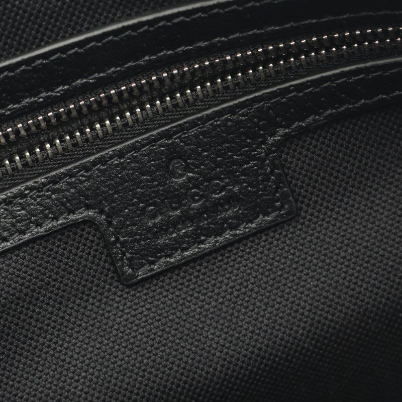 Gucci Shoulder Bag GG Small Crossbody Black Leather — view 5