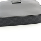 Gucci Shoulder Bag GG Small Crossbody Black Leather — view 6