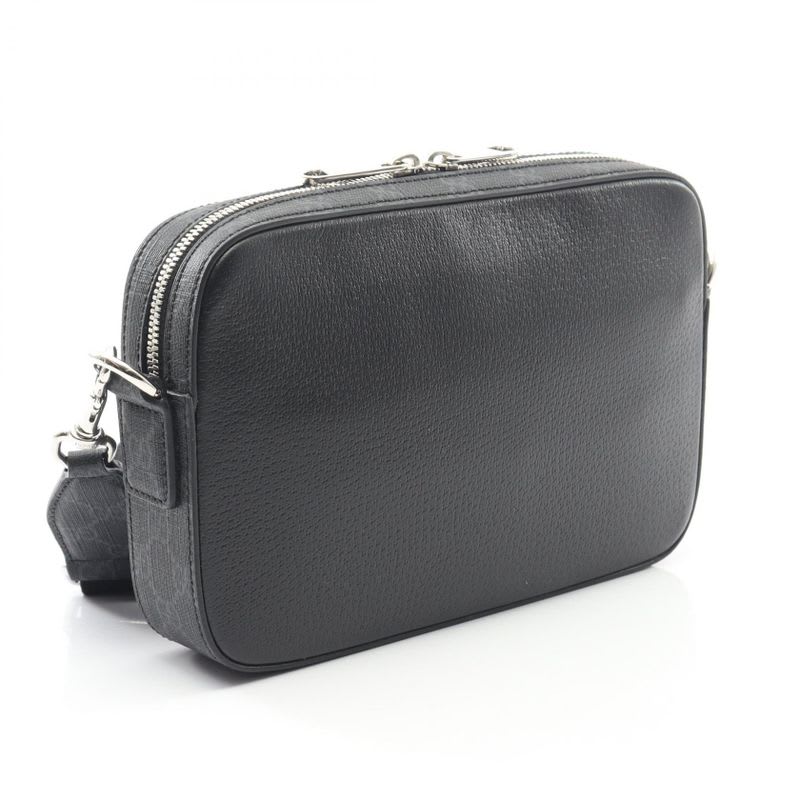 Gucci Shoulder Bag GG Small Crossbody Black Leather — view 3