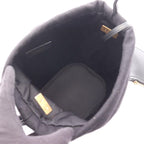 Saint Laurent Paris Shoulder Bag Rive Gauche Bucket Nero Wool Leather — view 4