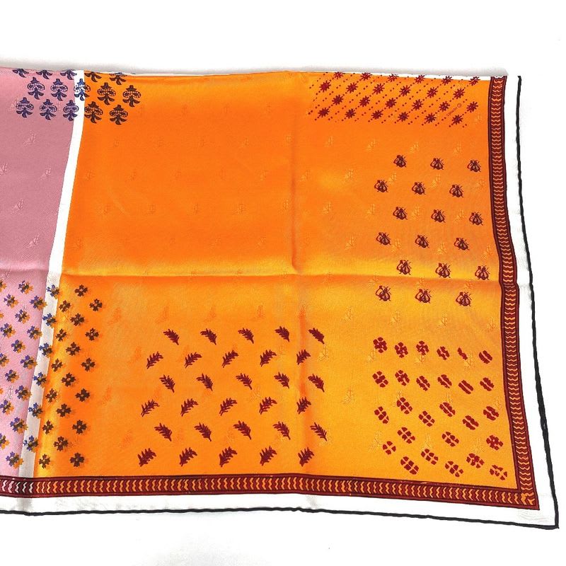 Hermes Scarf Carre 90 Silk Orange — view 4