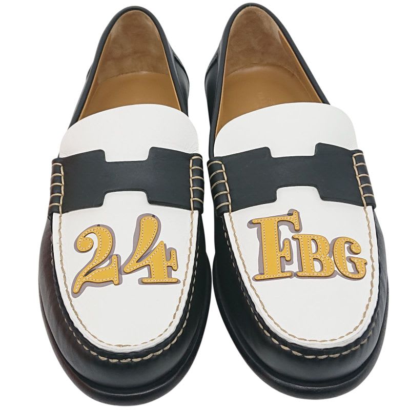 Hermes Moccasins Kennedy 24 FBG Leather 40 Box — view 2
