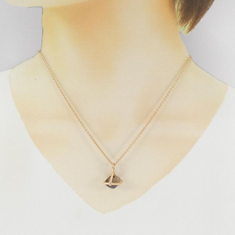 Hermes Smoky Quartz Size 40 Necklace — view 7