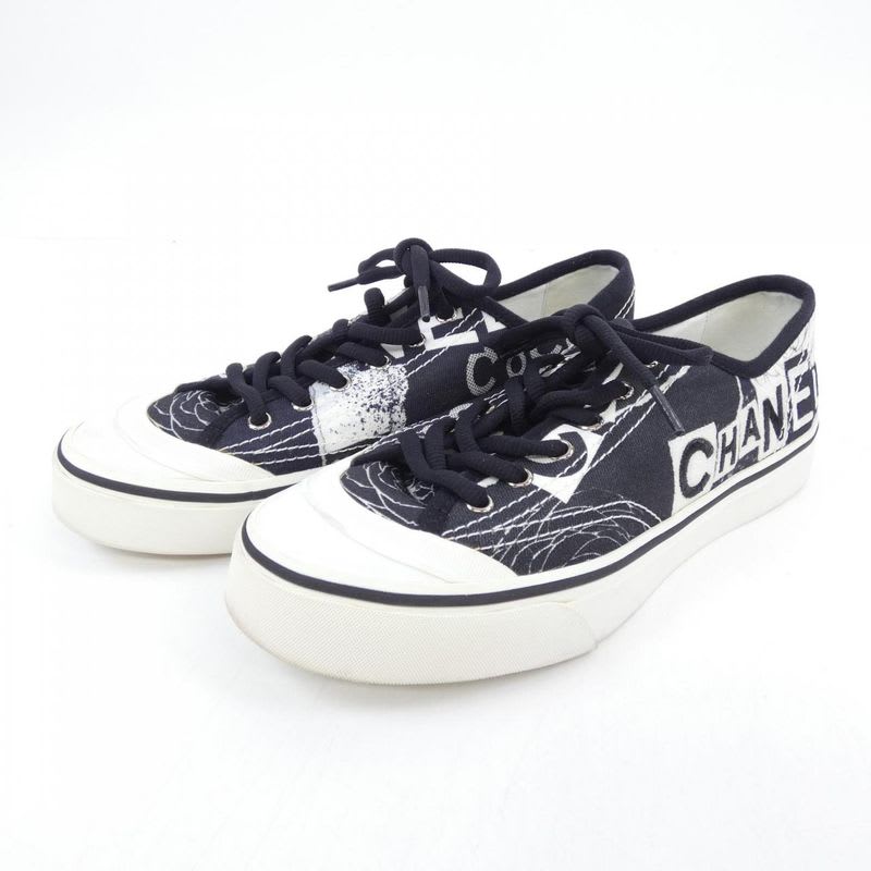 Chanel Size 39 Black Sneakers — view 3