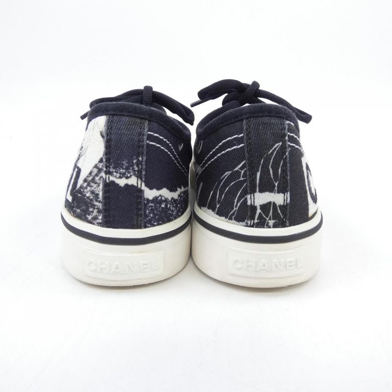 Chanel Size 39 Black Sneakers — view 5