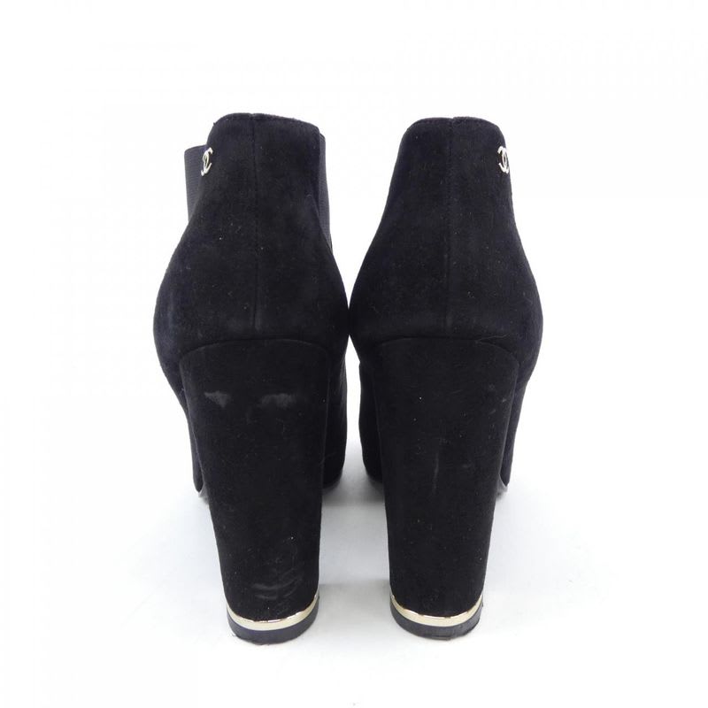 Chanel Size 38.5 Black Boots — view 5