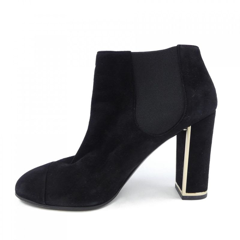 Chanel Size 38.5 Black Boots — view 2
