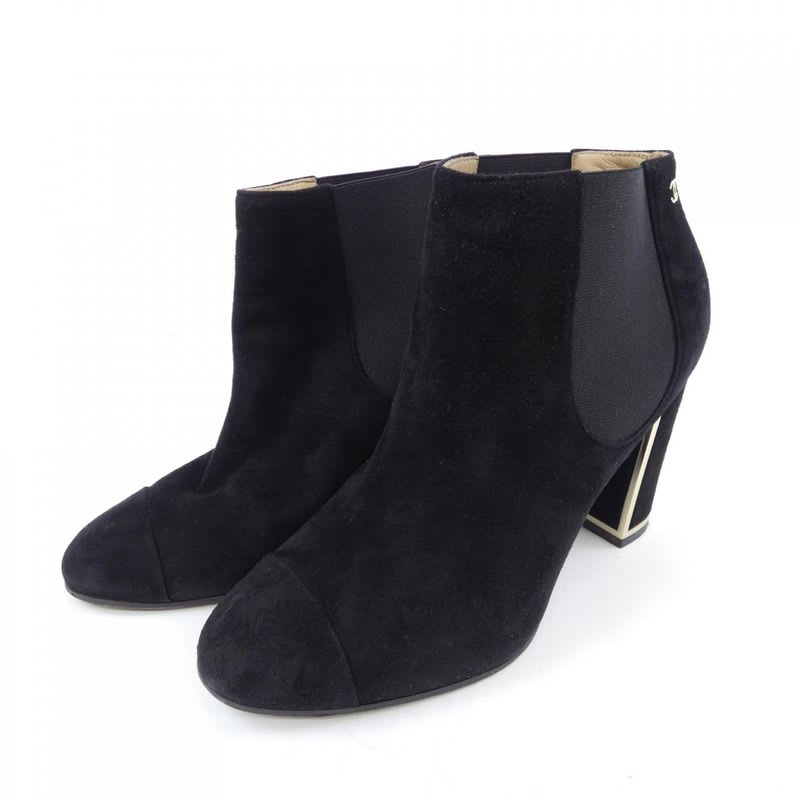 Chanel Size 38.5 Black Boots — view 3