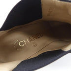Chanel Size 38.5 Black Boots — view 6