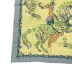 Hermes Hd'origny Blooming Horse Silk Scarf Multicolor — view 6