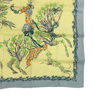 Hermes Hd'origny Blooming Horse Silk Scarf Multicolor — view 7