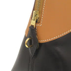 Hermes Macpherson Box Calf Vauchamonie Black Gold Bicolor Hardware
