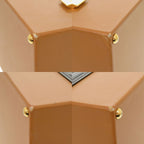 Hermes Macpherson Box Calf Vauchamonie Black Gold Bicolor Hardware