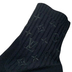 Louis Vuitton Silhouette Line Monogram Boots Short Shoes Fabric Leather — view 9