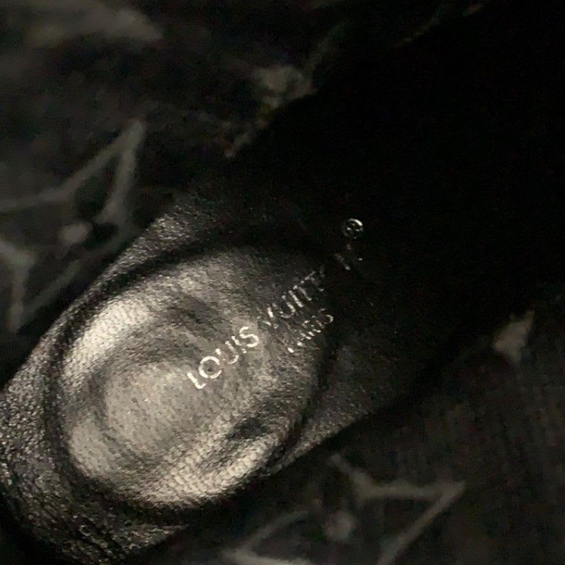 Louis Vuitton Silhouette Line Monogram Boots Short Shoes Fabric Leather — view 7