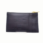 Bottega Veneta Maxi Intrecciato Cassette Zipper VCQC Card Case Calf Navy — view 4