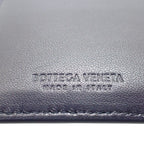 Bottega Veneta Maxi Intrecciato Cassette Zipper VCQC Card Case Calf Navy — view 9