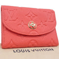 Louis Vuitton Porte Monnaie Rosalie Compact Wallet Pink Gift