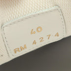 Celine Sneakers Triomphe C00 Dp40 White Gray Beige Leather — view 6