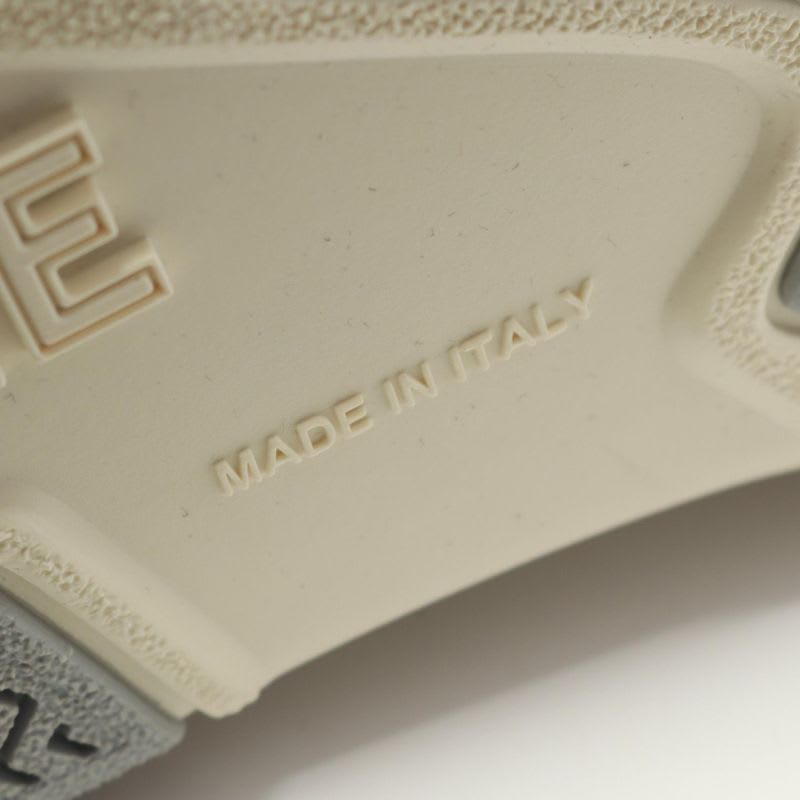 Celine Sneakers Triomphe C00 Dp40 White Gray Beige Leather — view 7