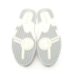 Celine Sneakers Triomphe C00 Dp41 White Gray Beige Leather — view 4