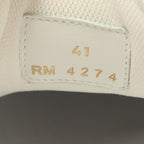 Celine Sneakers Triomphe C00 Dp41 White Gray Beige Leather — view 6