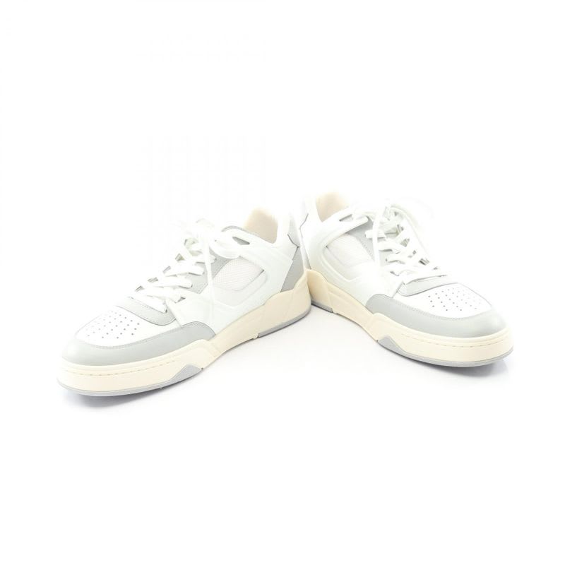 Celine Sneakers Triomphe C00 Dp41 White Gray Beige Leather — view 3