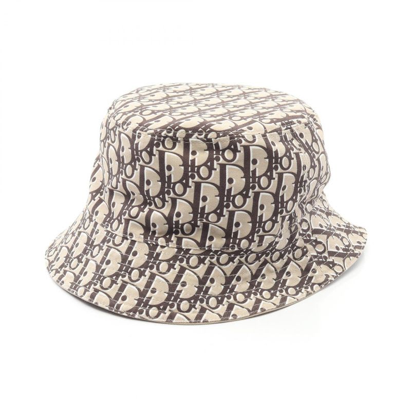 Dior Oblique Reversible Bob Hat Bucket 393 C906 A4511 Beige Other — view 6