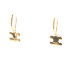 Celine Earrings Triomphe 460 Gc6 Bzi35 or Gold GP — view 3
