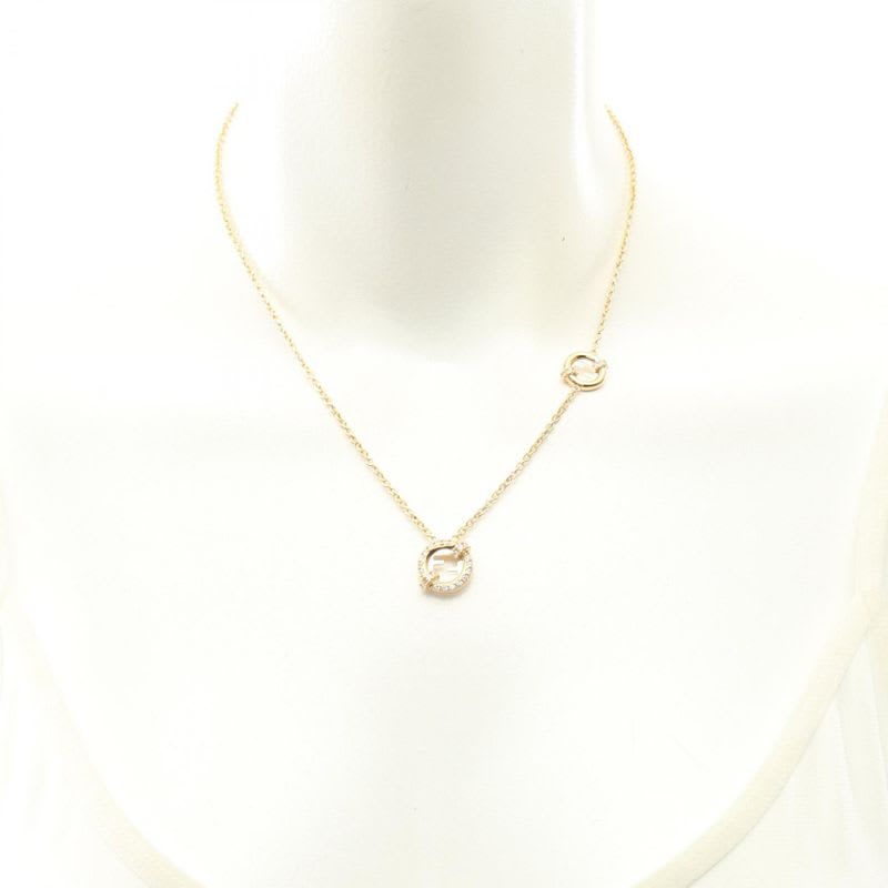 Fendi Necklace Everround 8 Al090 U Gold GP — view 6
