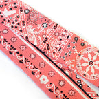 Hermes Scarf Twilly Peuple DU VENT People Of The Wind 100% Silk Pink — view 4