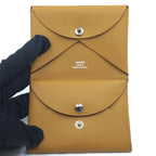 Hermes Calvi Duo Coin Case 2023 Manufactured Leather Epson — view 5