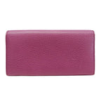 Gucci Wallet Long Leather Swing Continental Purple — view 2