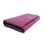 Gucci Wallet Long Leather Swing Continental Purple — view 3