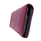 Gucci Wallet Long Leather Swing Continental Purple — view 4