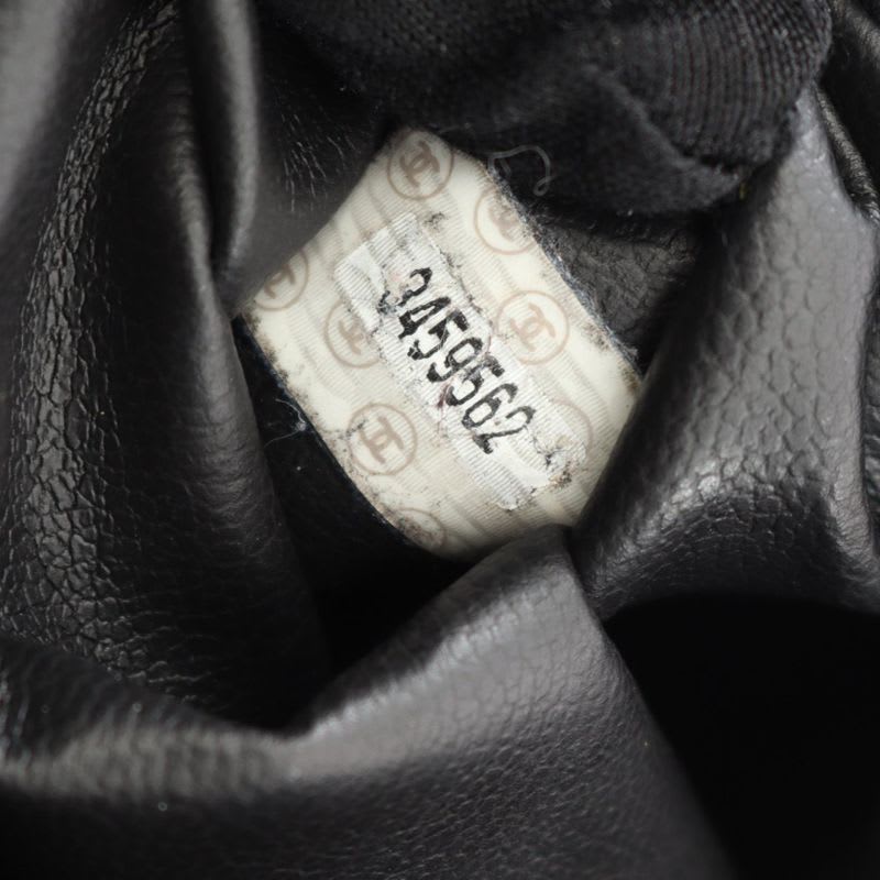 Chanel Rucksack Sac Backpack Black Caviar Leather