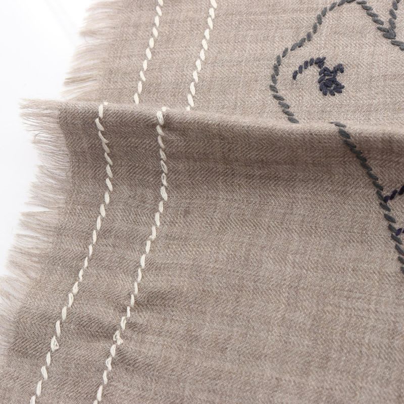 Hermes Shawl Rectangle Cheval A La Couverture Silk — view 5