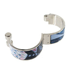 Hermes Charniere Large Bangle Multicolor Silver Accessory — view 8