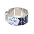 Hermes Charniere Large Bangle Multicolor Silver Accessory — view 5