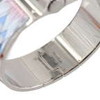 Hermes Charniere Large Bangle Multicolor Silver Accessory — view 7