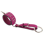 Hermes Collier de Chien Annaud Bag Charm Epson Rose Purple — view 4