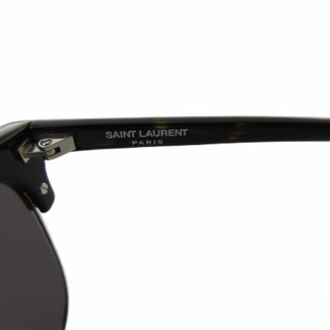 Saint Laurent Paris Sl108 K 004 Sunglasses Eyewear Tortoiseshell Style Black — view 3