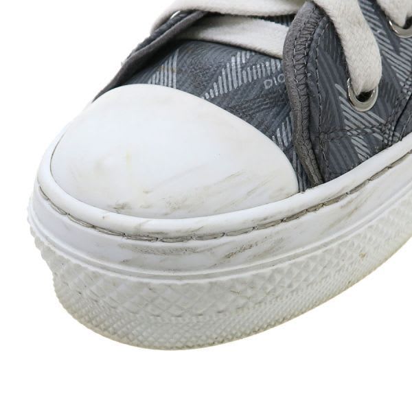 Christian Dior Size 25 Gray Sneakers — view 4