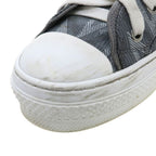 Christian Dior Size 25 Gray Sneakers — view 4